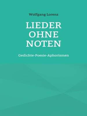cover image of Lieder ohne Noten